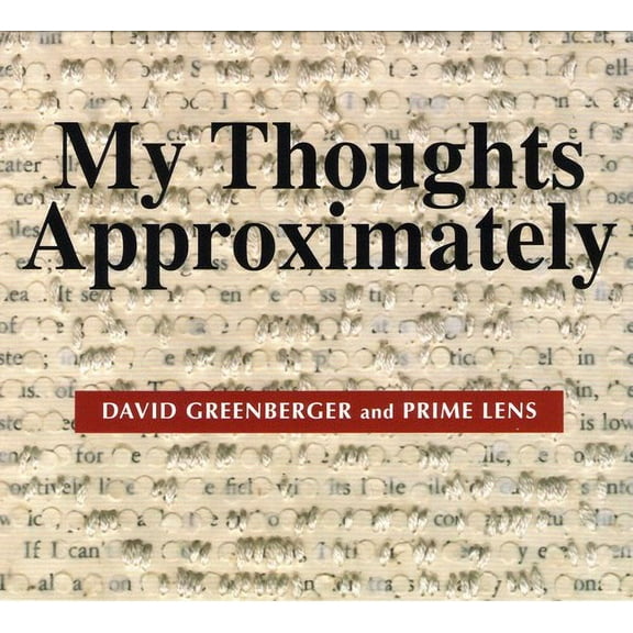 David Greenberger - My Thoughts Approximately - Music & Performance - CD