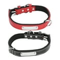 thumbnail image 2 of Adjustable Dog Collar Pet Dog Collar with Stainless Steel Sheet Soft Lining Accessory(Black Red XL), 2 of 10