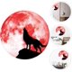 thumbnail image 5 of Adhesivo de Halloween 2 uds Adhesivo de ventana para puerta Adhesivo de pared Sala de estar Decoración de luna Pegatinas de brillo de Halloween Calcomanías de pared de Halloween Luna Fluorescenci, 5 of 5