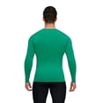 thumbnail image 3 of Baozhu Men's Compression Shirts Long Sleeve Workout Baselayer Quick Dry Athletic T Shirts High Elasticity Breathable Sport Running Tops S-2XL, 3 of 8