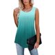thumbnail image 1 of Blusa de túnica suelta sin mangas para mujer, sin mangas, con volantes Fokelyi HMYH051-3, 1 of 1