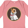 thumbnail image 4 of Inktastic Jack Russell Terrier Dog Art Boys or Girls Long Sleeve Baby Bodysuit, 4 of 5