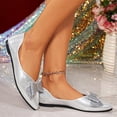 thumbnail image 2 of Xucatan Women's Metallic Pointed Toe Flats, Glitter Slip On Loafers, Cushioned Comfortable Dress Shoes for Office Wedding Daily Gift, 2 of 9