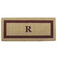 thumbnail image 2 of Nedia Home 02074R Single Picture - Brown Frame 24 x 57 In. Heavy Duty Coir Doormat - Monogrammed R, 2 of 4