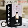 thumbnail image 7 of Autumn Alley Black Mini Mason Jar Nightlight with Warm Glow LED Bulb, 7 of 7