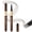 Black Brown, variant on 4-Tip Microblading Eyebrow Pen – Waterproof Long-Lasting Smudge-Proof Brow Pen, Creates Natural Hair-Like Strokes for Women(Black,1PC)