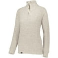 thumbnail image 2 of Holloway M Ladies Cuddly 1/4 Zip Pullover VINTAGE BIRCH 222766, 2 of 2