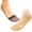 Black, variant on 4 Pairs Breathable Lace No Show Socks, Toe Topper Half Socks, Low Cut Liner Slingback Sock.