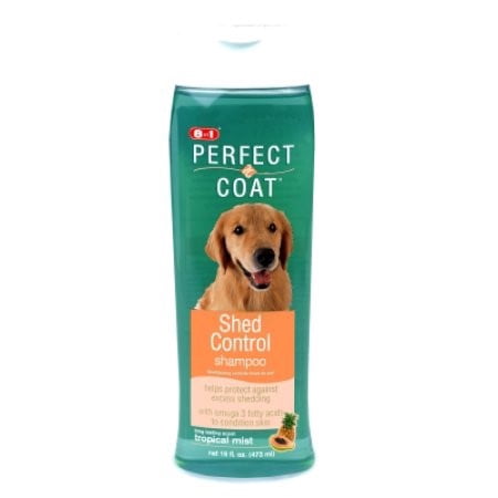 Eight in One Perfect Coat Shed Control Shampoo for Dogs 16 fl