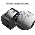 thumbnail image 2 of Hoin 80mm Thermal Receipt Printer with Auto Cutter USB Ethernet Interface Ticket Bill Printing Compatible with ESC/POS Print Commands, 2 of 7