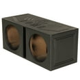 thumbnail image 5 of Q-POWER 15V Dual 15" Vented Port Subwoofer Sub Box w/ Bedliner Spray (2 Pack), 5 of 8