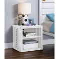 thumbnail image 4 of Acme Cargo Container Style Metal Frame Nightstand, Multiple Colors, 4 of 5