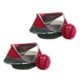 thumbnail image 1 of KidCo PeaPod Portable Toddler Travel Bed & Storage Bag, Cranberry (2 Pack), 1 of 5
