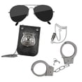 thumbnail image 4 of Juego de Accesorios de Disfraz de Policía de Juguete CUTICAT Simulación de Policía, 4 of 7