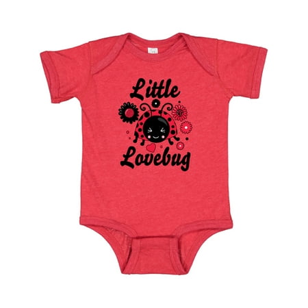 

Inktastic Valentine s Day Little Lovebug Gift Baby Boy or Baby Girl Bodysuit