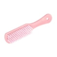 thumbnail image 2 of Cepillo para lavar zapatos, cepillo de limpieza para el hogar, mango ergonómico, para colgar la ropa rosa, 2 of 9