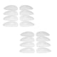 thumbnail image 1 of Minnieouse Almohadillas para levantar pestañas, 16 piezas, con línea de ranura recta, almohadilla para permanente de pestañas, para estuches de belleza, plantillas de cejas Minnieouse CE001669-00, 1 of 6