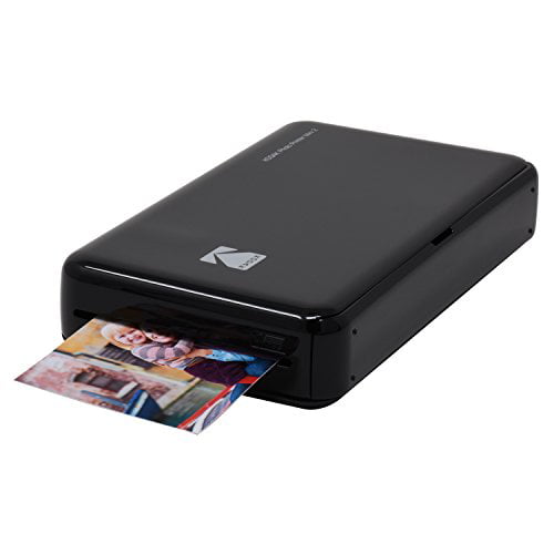 ik betwijfel het boom kaart Kodak Mini 2 HD Wireless Mobile Instant Photo Printer w/4PASS Patented  Printing Technology (Black) – Compatible w/iOS & Android Devices - Real Ink  In An Instant - Walmart.com
