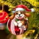 thumbnail image 5 of 1 Adorno Navideño para Árbol de Navidad, Acrílico, Colgante para Árbol de Navidad, Fiestas, Coche, Decoración Del Hogar., 5 of 7
