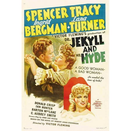UPC: 0671863445088 | Dr. Jekyll and Mr. Hyde – movie POSTER (Style B) (11  x 17 ) (1941)