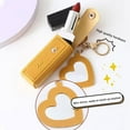 thumbnail image 5 of Lipstick Holder Key Chain Portable Lip Gloss Balm Case Women's Bag Keyring A4S8, 5 of 7