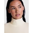 thumbnail image 4 of ClimateRight by Cuddl Duds Stretch Fleece Women's Long Sleeve Turtleneck Base Layer Top, Sizes XS to 4X, 4 of 5