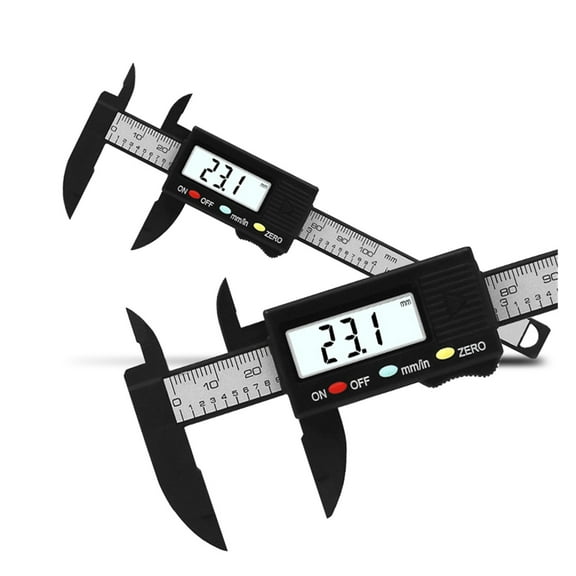 0-100mm Electronic Digital Vernier Caliper Gauge Measuring Tool Measuring Calibre for jewelry measurement Digital Ruler
