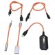 thumbnail image 4 of Dongle convertidor de auriculares, adaptador de auriculares Adaptador de auriculares de 3 pulgadas Dongle Adaptador de cargador de auriculares Diseñado con precisión, 4 of 9