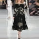 thumbnail image 2 of AELESEEN Runway Fashion Lace Dress 2023 Designer New Spring Patchwork Mesh Elegant Ruffles Long Party DressS Gao Jinjia LED, 2 of 2