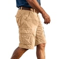 thumbnail image 4 of Sentmoon Bike Shorts Summer High Waist Plus Size Biker Shorts Solid Color Regular Fit Jogging Long Shorts with Pockets Vacation for Outdoor and Travel, 4 of 9