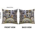 thumbnail image 6 of Throw Pillow Cover Machine Gear Gearwheel Home Decor Pillowcase for Sofa 18x18 Inches, 6 of 6