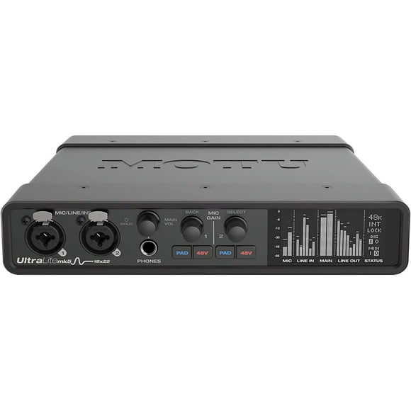 Interfaz de audio USB MOTU UltraLite-mk5