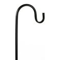 thumbnail image 3 of Northlight 48" Black Metal Shepard’s Hook Outdoor Garden Stake, 3 of 6