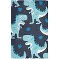 thumbnail image 3 of SKYSONIC 1 pack Dinosaur Kitchen Dish Towel, Super Absorbent Soft Drying Cloth Tea Bar Towels, 28 x 18 Inch, 3 of 7