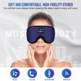 thumbnail image 7 of MUSICOZY Sleep Headphones Bluetooth Headband Breathable 3D Sleeping Headphones, Wireless Music Eye Mask Sleep Earbuds for Side Sleepers Women Office Air Travel Cool Tech Gadgets Unique Gifts, 7 of 7