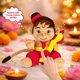 thumbnail image 3 of Peluche de Baby Hanuman con canto de mantras de Panda's Box, 3 of 7