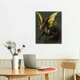 thumbnail image 2 of Nawypu 'Bee Dragon ' by Avery Multer, Canvas Wall Art,, 2 of 4
