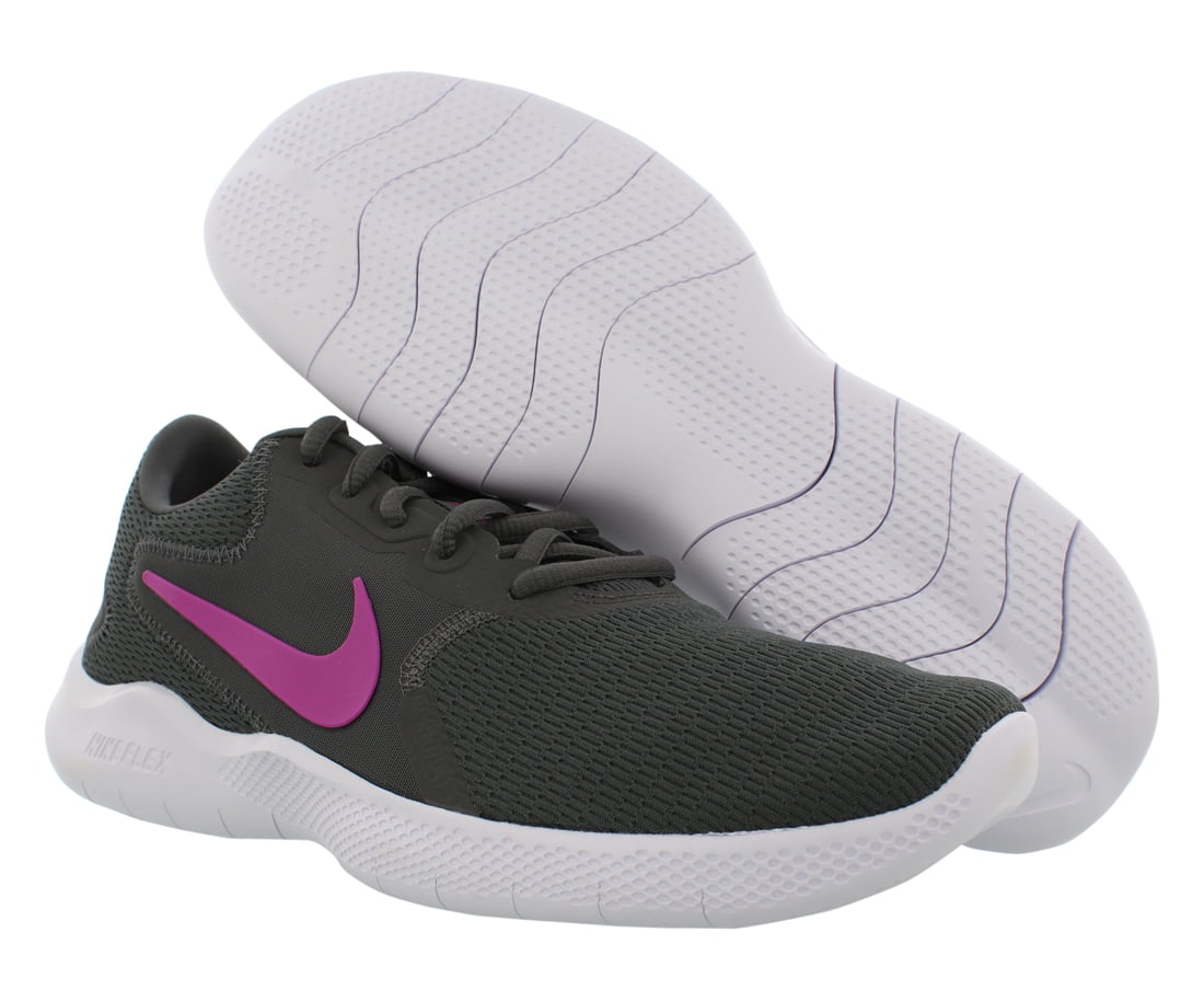 Nike - Nike Flex Experience RN 9 Womens Shoes Size 9.5, Color: Iron Grey/Fire Pink/Smoke Grey 