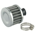 thumbnail image 1 of Universality Car Air Filter 12mm For Motorcycle Cold Air Intake High Flow Crankcase Vent Cover Mini Breather Filters, 1 of 8
