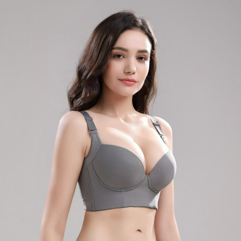 18-Hour Ultimate Lift Wireless Bra, Wirefree Bra with Support,  Full-Coverage Wireless Bra for Everyday Comfort