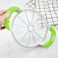 thumbnail image 3 of Large Watermelon Slicer Cutter, Extra Large Watermelon Slicer Cutter with Handle, Round Stainless Steel Pineapple Cantaloup Melon Fruit Slicer Peeler Corer Server for Kitchen Slicer Gadget, 3 of 6