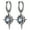A, variant on North Star Dangle Earring for Men Women Stainless Steel Gothic Punk Retro Polaris Earring Hinged Huggie Hoop Earring Hip Hop Jewelry Gifts
