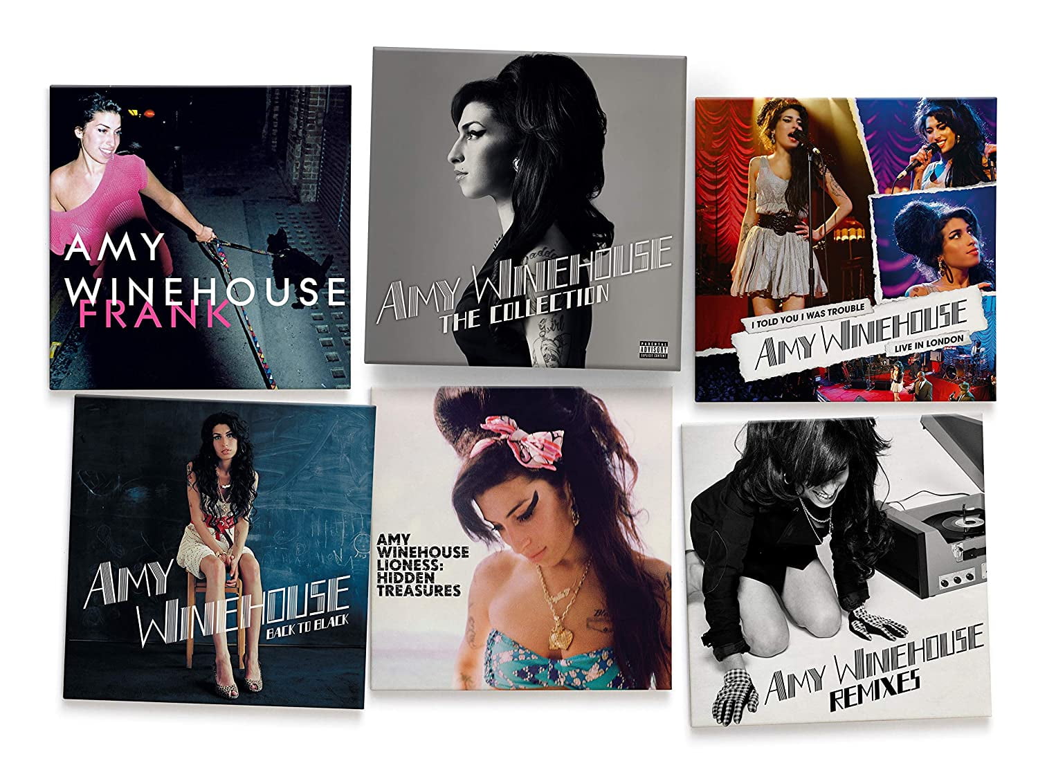 Amy Winehouse - The Collection 5CD Box Set Featuring Albums
