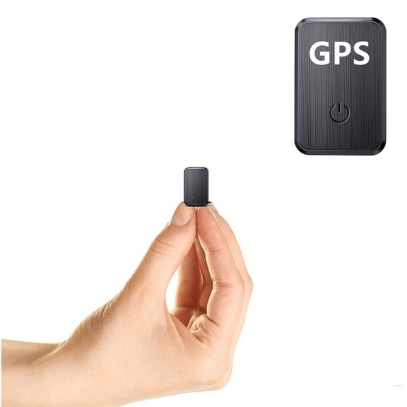 0.8 inch!Hidden Mini GPS Tracker for Vehicles Portable Real Time Magnetic Tracking Device Car Full Global Coverage Location Kids Dogs Trucks Person No Subscription Required Monthly Fee (Mini Size ﻿)