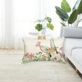 thumbnail image 5 of Dadiaei Easter Bunny, Spring Decor, Religious Gifts - Lumbar Pillow Covers 11.81x16.68 He Is Risen Spring Bunny Throw Pillow Case Decorative Linen Throw Pillow Covers for Couch Home, 5 of 8