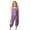 Purple, variant on Baby Girl Easter Jumpsuit Girls Wide Leg Jumpsuit Kids Casual Sleeveless Romper Spaghetti Overalls with Pockets 1-10Y(Gray,3-4 Years)