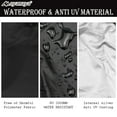 thumbnail image 2 of Fireplace Cover,  AYAMAYA Waterproof & UV Resistant Round Fire Pit Cover with Drawstring & Vent for Outdoor Patio (30.3"Dx22.8"H), 2 of 7