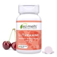 thumbnail image 4 of (2 pack) EZ Melts Dissolvable L-Theanine 200 mg, Sugar-Free, 1-Month Supply - 1 Pack, 4 of 12