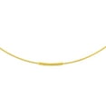 thumbnail image 2 of 14K Yellow Gold Hawley Street 75mm Endless Wire Hoops - Women, 2 of 4