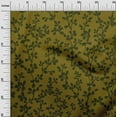 thumbnail image 3 of oneOone Georgette Viscose Dark Olive Green Fabric Asian Sewing Craft Projects Fabric Prints By Yard 42 Inch Wide, 3 of 4